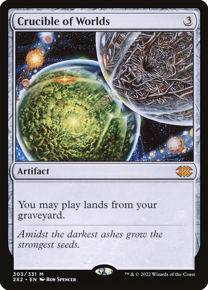 Crucible of Worlds (Double Masters 2022)  - Foil