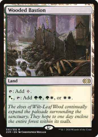 Wooded Bastion (Double Masters) 