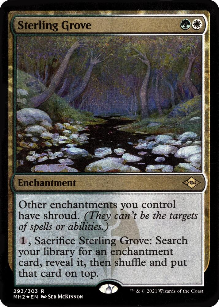 Sterling Grove Foil Etched (Modern Horizons 2)  - Foil