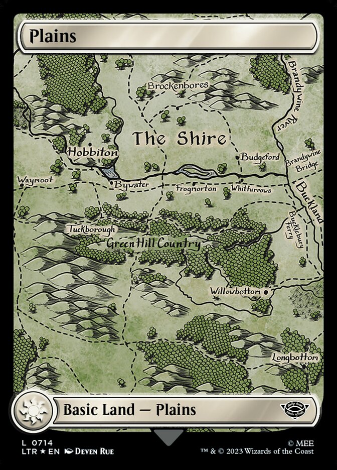 Plains 714 (Universes Beyond: The Lord of the Rings: Tales of Middle-earth)  - Foil