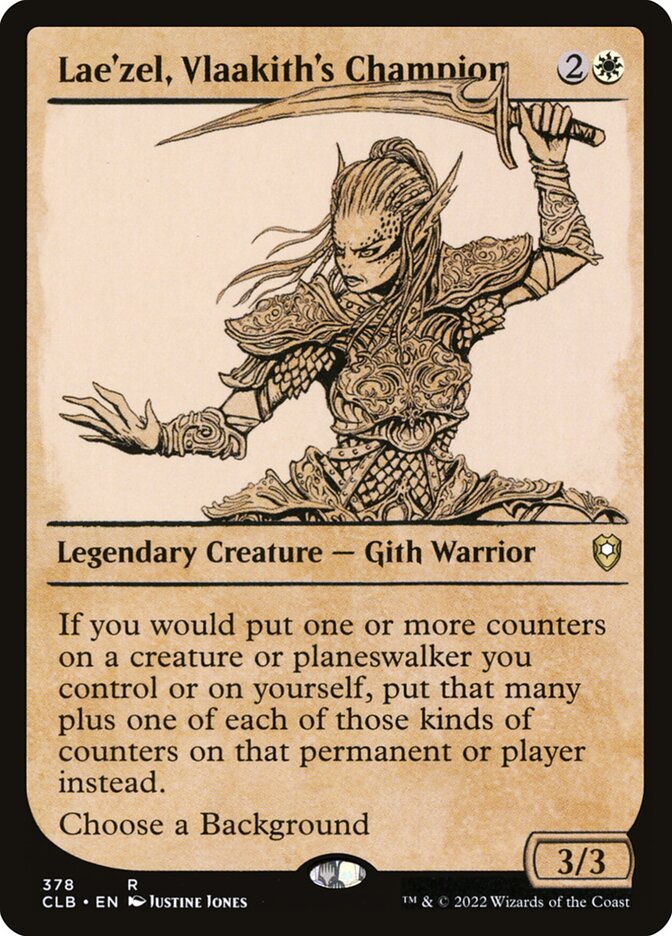 Lae'zel, Vlaakith's Champion (Commander Legends: Battle for Baldur's Gate) 