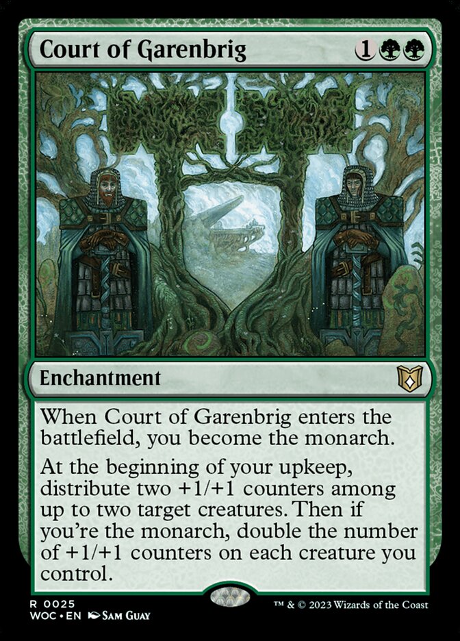 Court of Garenbrig (Commander: Wilds of Eldraine) 