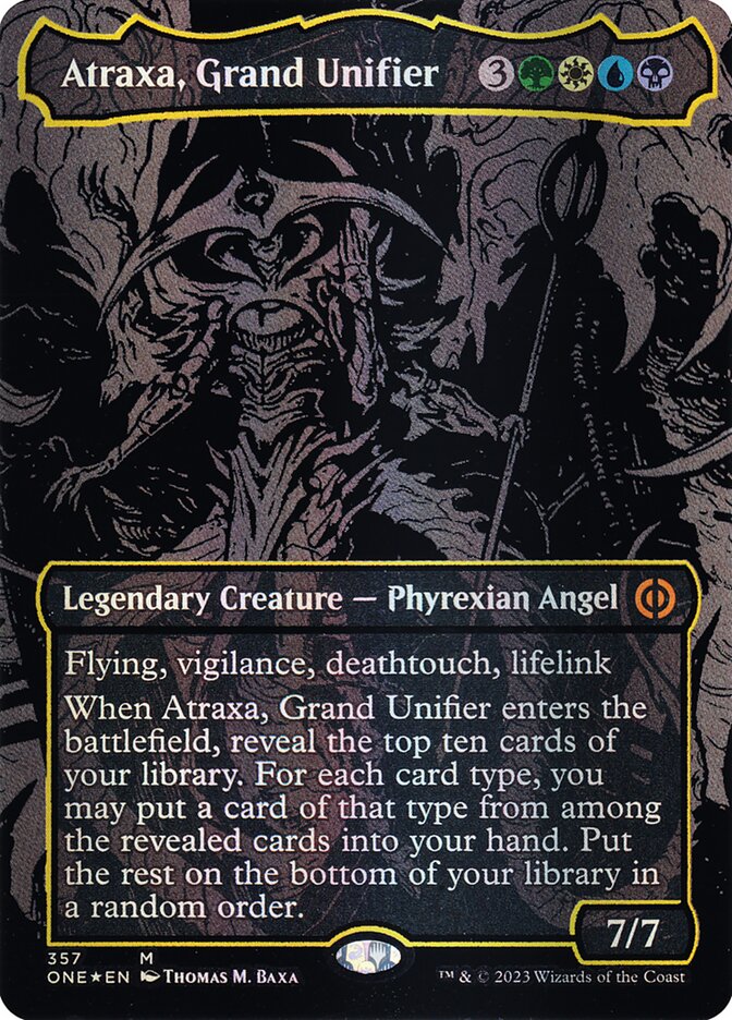 Atraxa, Grand Unifier (Phyrexia: All Will Be One)  - Foil