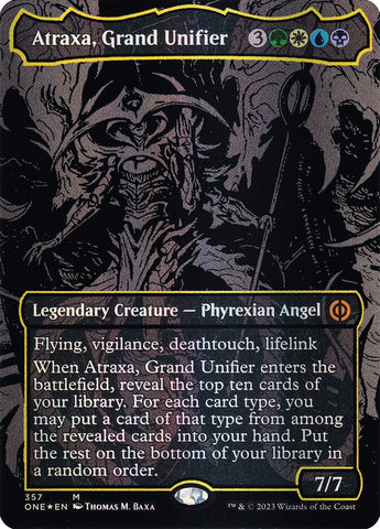 Atraxa, Grand Unifier 357 (Phyrexia: All Will Be One)  - Oil Slick Foil