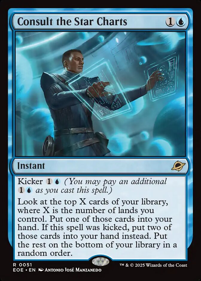 Consult the Star Charts (Edge of Eternities)  - Foil