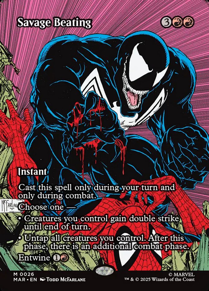 Savage Beating (Marvel Universe Eternal-Legal) 
