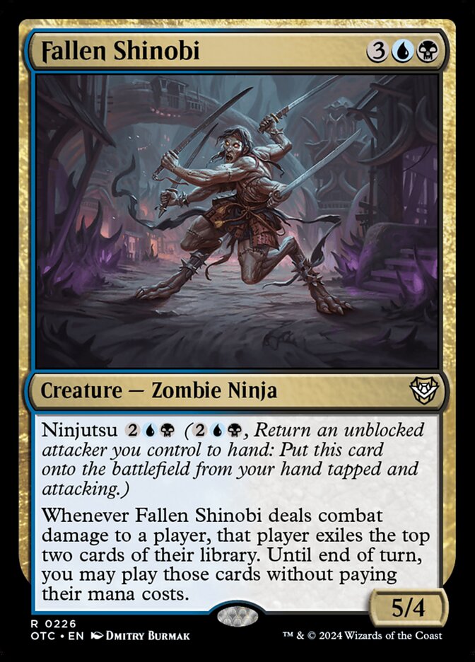 Fallen Shinobi 226 (Commander: Outlaws of Thunder Junction) 