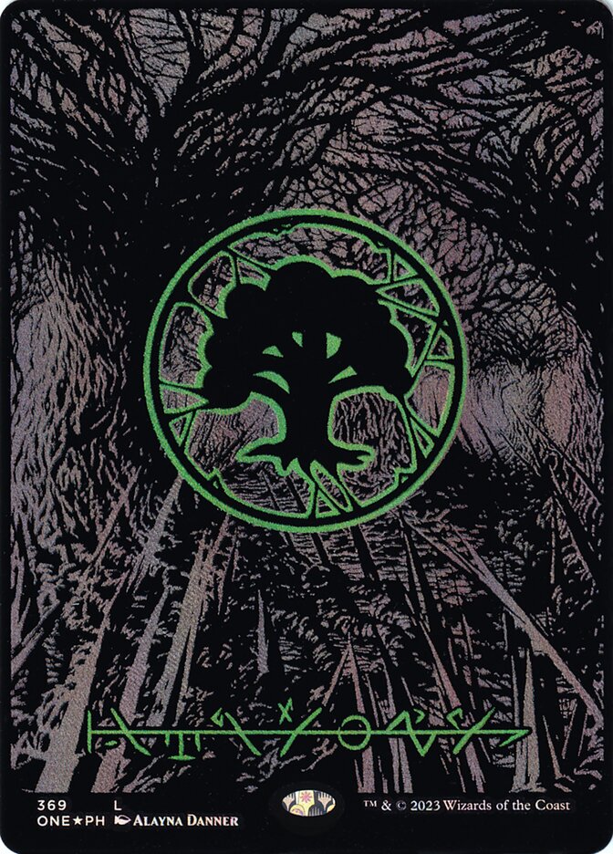 Forest (Phyrexia: All Will Be One)  - Foil