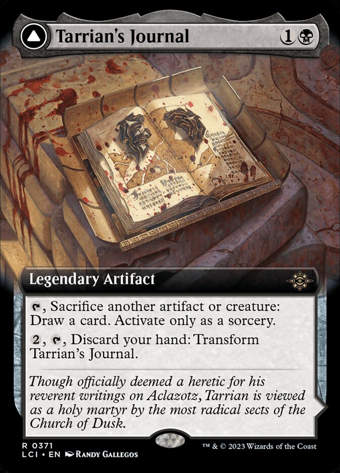 Tarrian's Journal // The Tomb of Aclazotz (The Lost Caverns of Ixalan)  - Foil