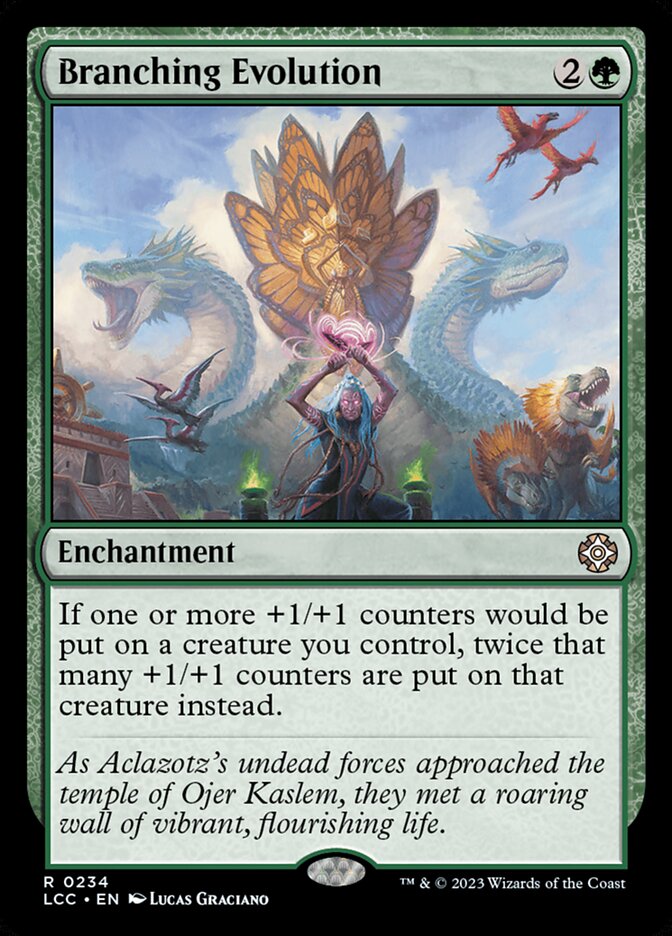 Branching Evolution (Commander: The Lost Caverns of Ixalan) 