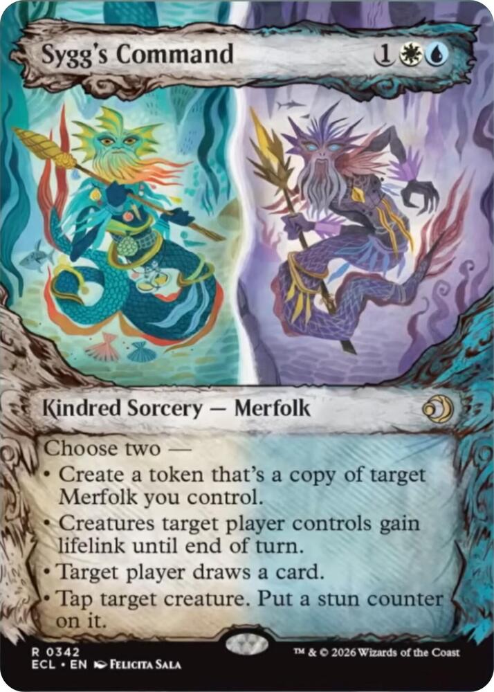 Syggs Command Showcase (Lorwyn Eclipsed)  - Foil