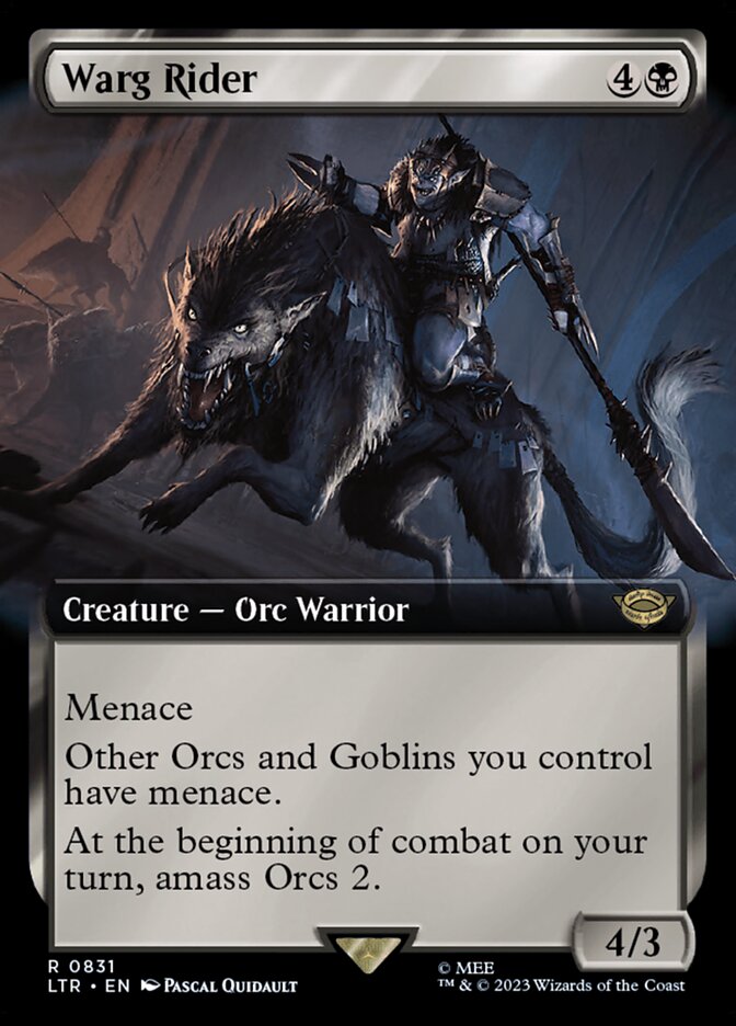 Warg Rider (Universes Beyond: The Lord of the Rings: Tales of Middle-earth) 