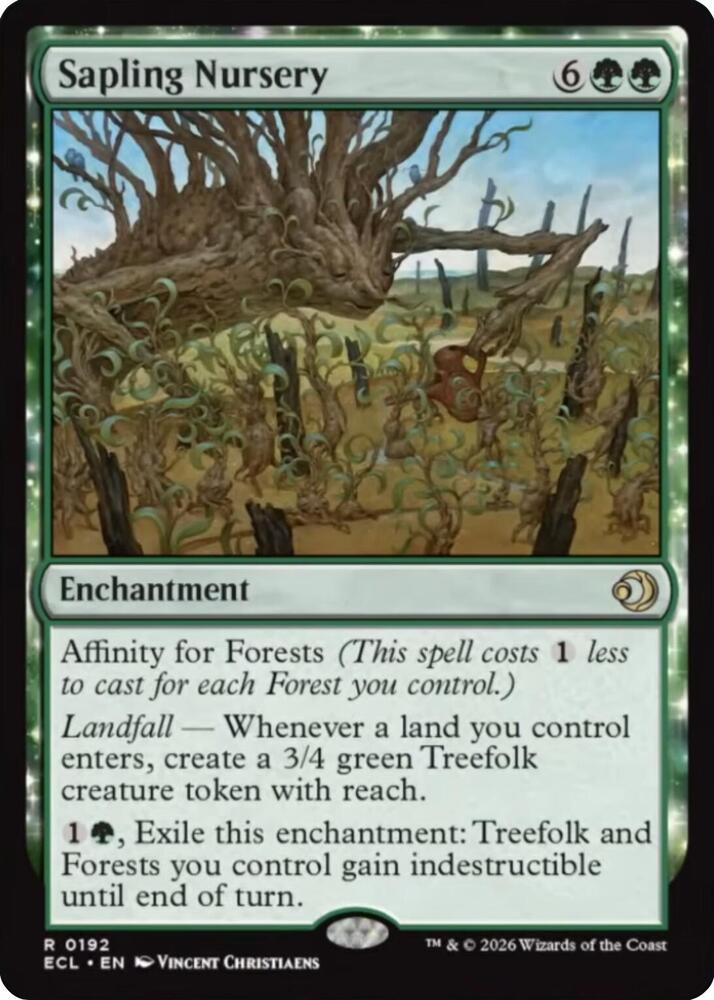 Sapling Nursery (Lorwyn Eclipsed) 