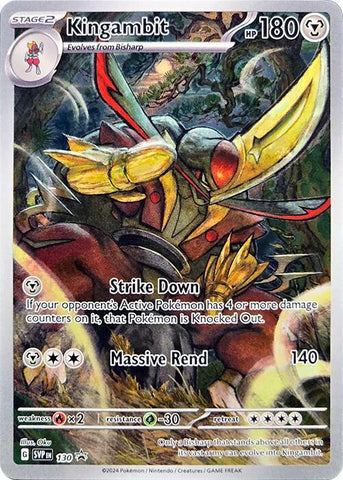 Kingambit 130 (SV: Scarlet & Violet Promo Cards)  - Holofoil