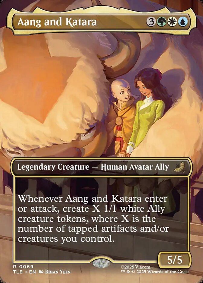 Aang and Katara (Avatar: The Last Airbender: Eternal-Legal) 