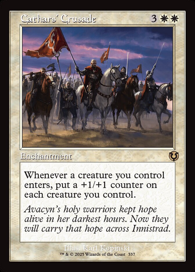 Cathars' Crusade (Innistrad Remastered)  - Foil