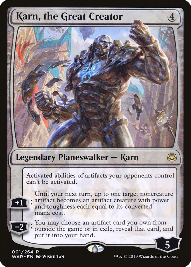 Karn, the Great Creator (War of the Spark) 