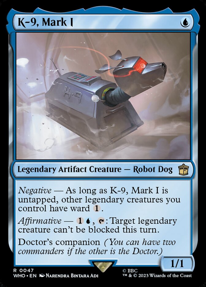 K-9, Mark I (Universes Beyond: Doctor Who)  - Foil