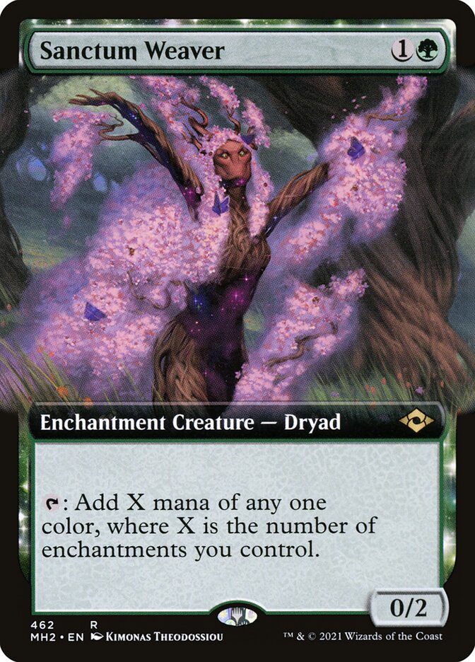 Sanctum Weaver Extended Art 462 (Modern Horizons 2) 