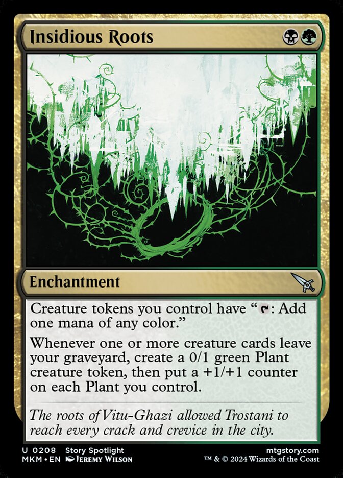 Insidious Roots (Murders at Karlov Manor)  - Foil