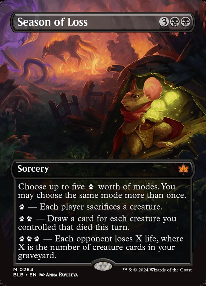 Season of Loss (Bloomburrow)  - Foil