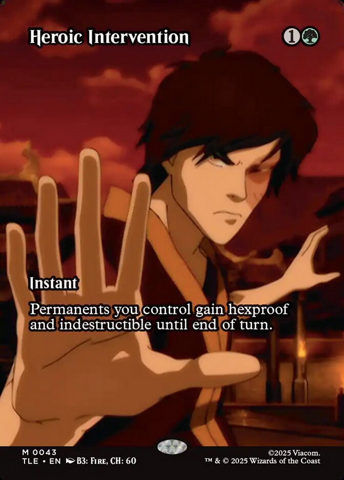 Heroic Intervention (Avatar: The Last Airbender: Eternal-Legal)  - Foil