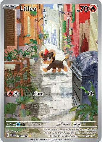 Litleo 139/132 (ME01: Mega Evolution)  - Holofoil