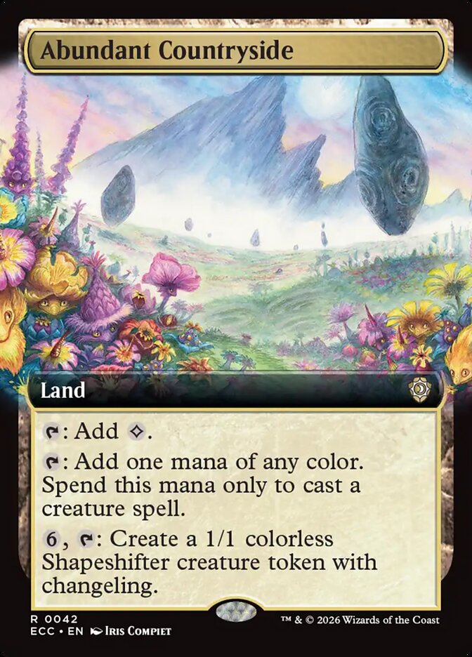 Abundant Countryside (Commander: Lorwyn Eclipsed) 