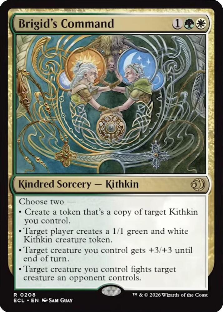 Brigids Command (Lorwyn Eclipsed) 