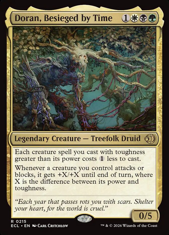 Doran, Besieged by Time (Lorwyn Eclipsed) 