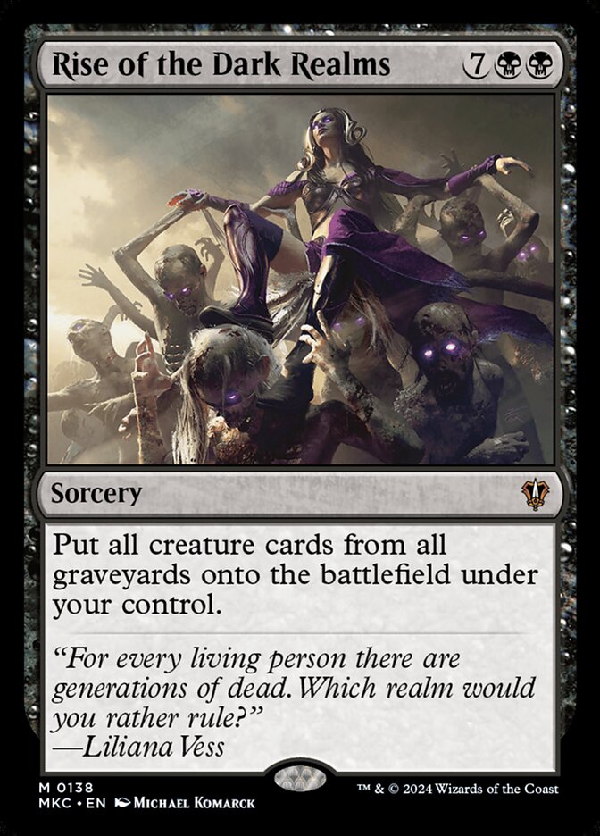 Rise of the Dark Realms (Commander: Murders at Karlov Manor) 