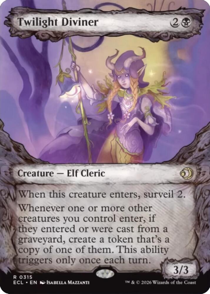 Twilight Diviner Showcase (Lorwyn Eclipsed) 