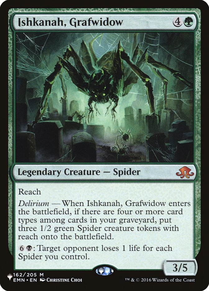 Ishkanah, Grafwidow (The List Reprints) 
