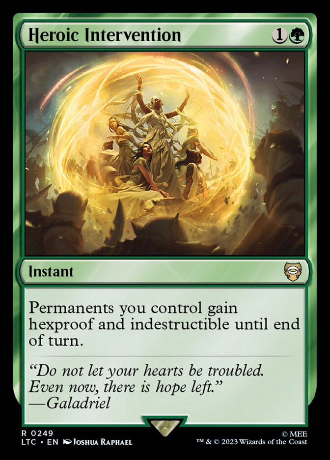 Heroic Intervention (Commander: The Lord of the Rings: Tales of Middle-earth) 
