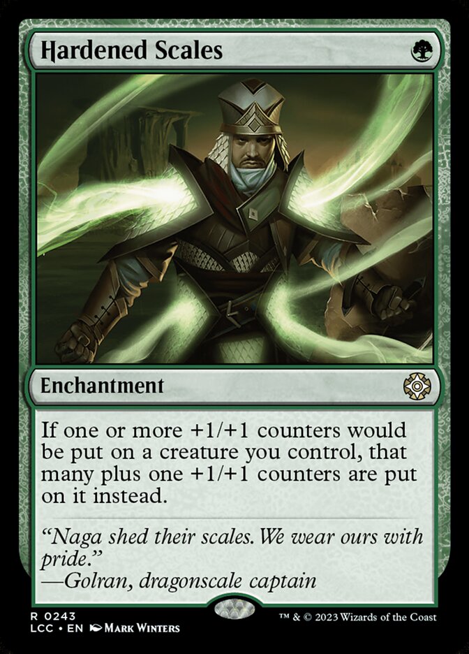 Hardened Scales (Commander: The Lost Caverns of Ixalan) 