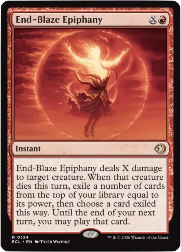 End Blaze Epiphany (Lorwyn Eclipsed) 