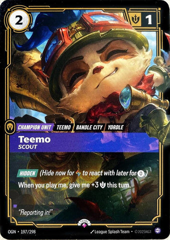 Teemo Scout (Riftbound Promotional Cards) 