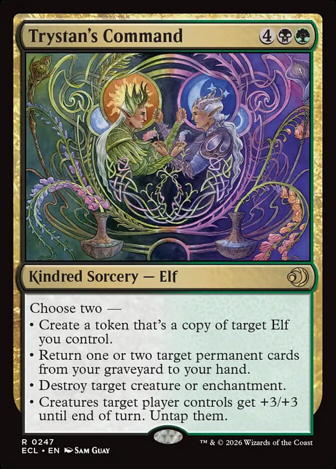 Trystan's Command (Lorwyn Eclipsed)  - Foil