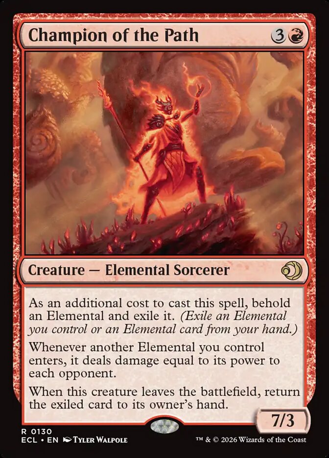 Champion of the Path (Lorwyn Eclipsed)  - Foil