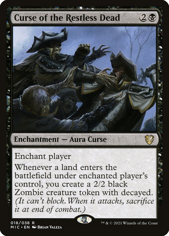 Curse of the Restless Dead (Commander: Innistrad: Midnight Hunt) 