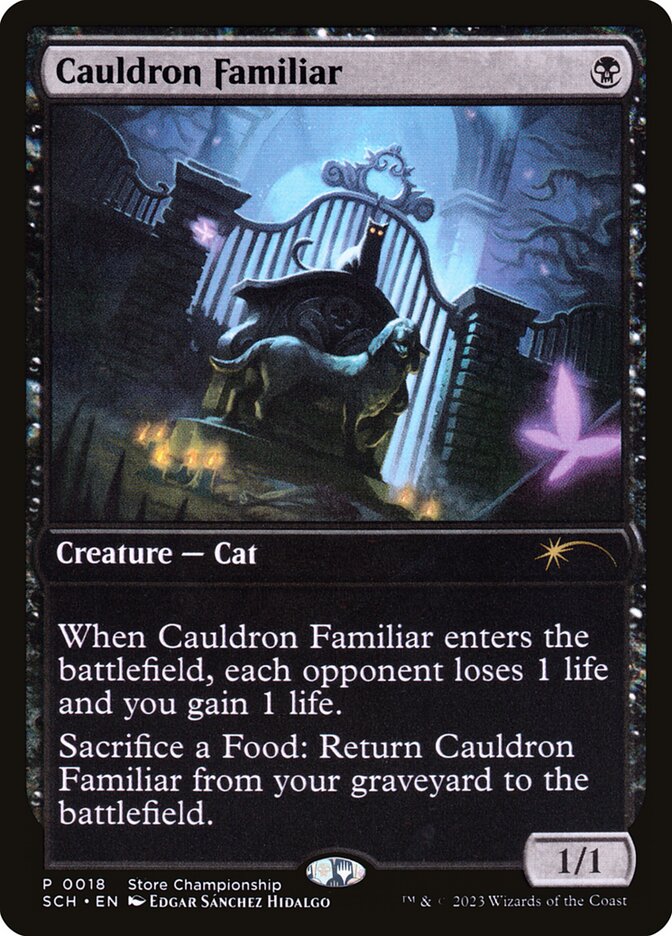 Cauldron Familiar (Game Day & Store Championship Promos) 