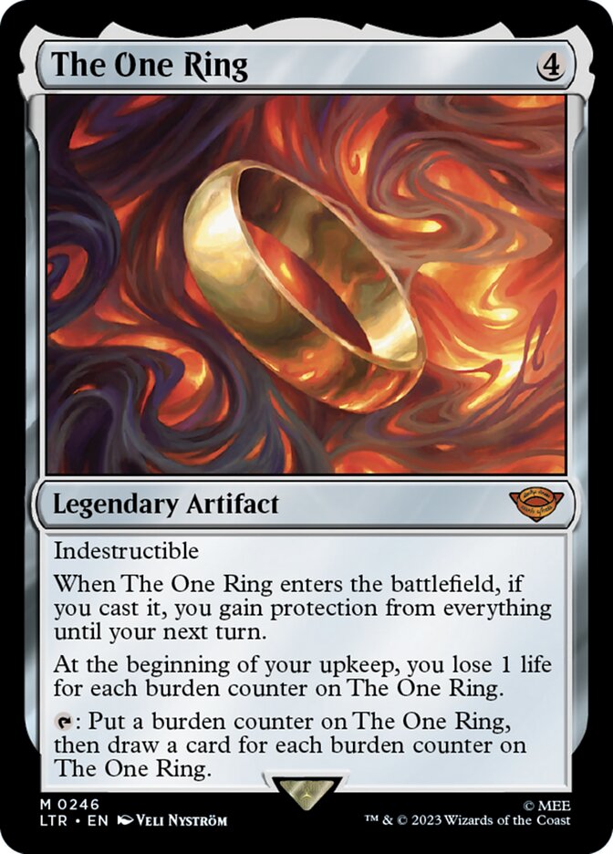 The One Ring (Universes Beyond: The Lord of the Rings: Tales of Middle-earth)  - Foil