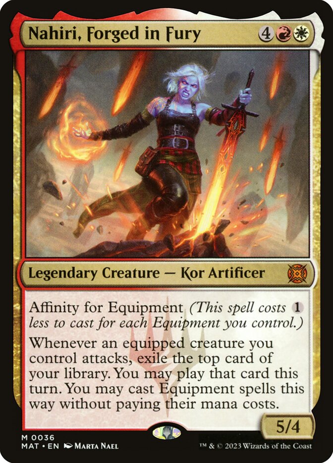 Nahiri, Forged in Fury (March of the Machine: The Aftermath) 
