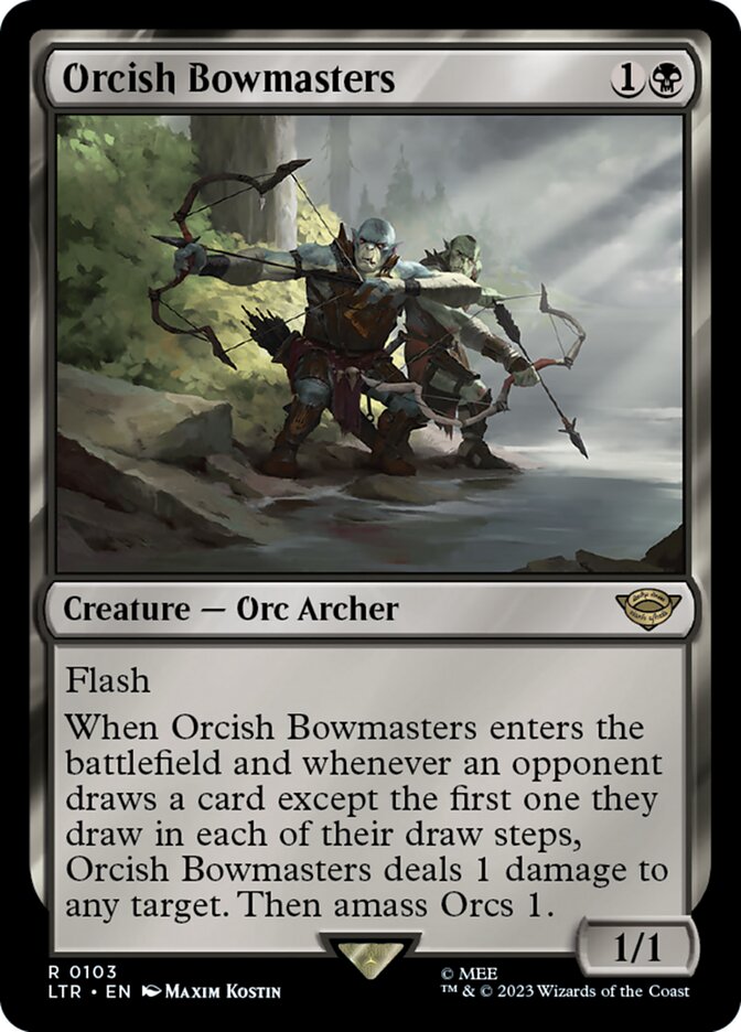 Orcish Bowmasters (Universes Beyond: The Lord of the Rings: Tales of Middle-earth) 