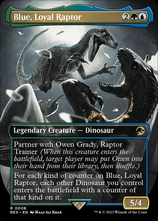 Blue, Loyal Raptor (Universes Beyond: Jurassic World Collection)  - undefined