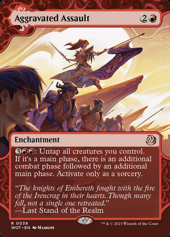 Aggravated Assault (Wilds of Eldraine: Enchanting Tales) 