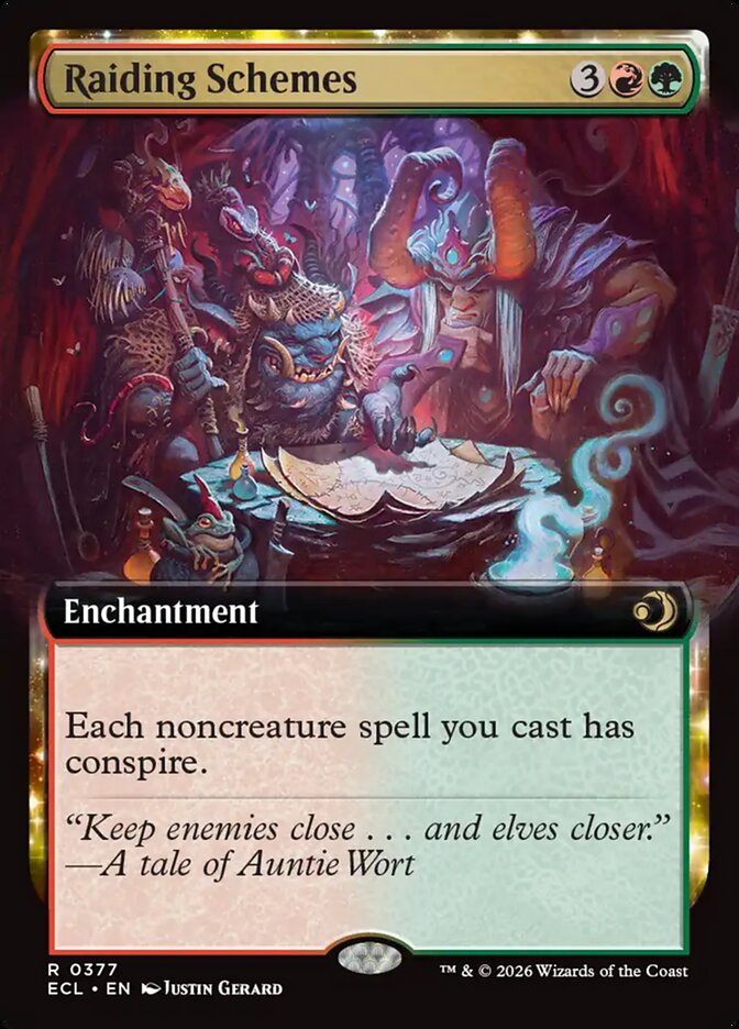 Raiding Schemes (Lorwyn Eclipsed) 