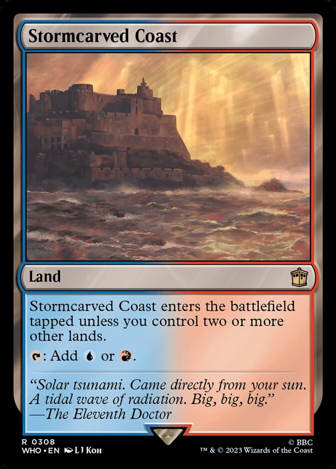 Stormcarved Coast (Universes Beyond: Doctor Who)  - Foil