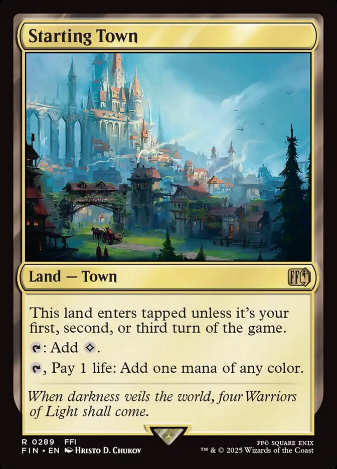 Starting Town (FINAL FANTASY)  - Foil