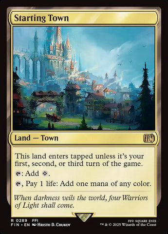 Starting Town (FINAL FANTASY)  - Foil